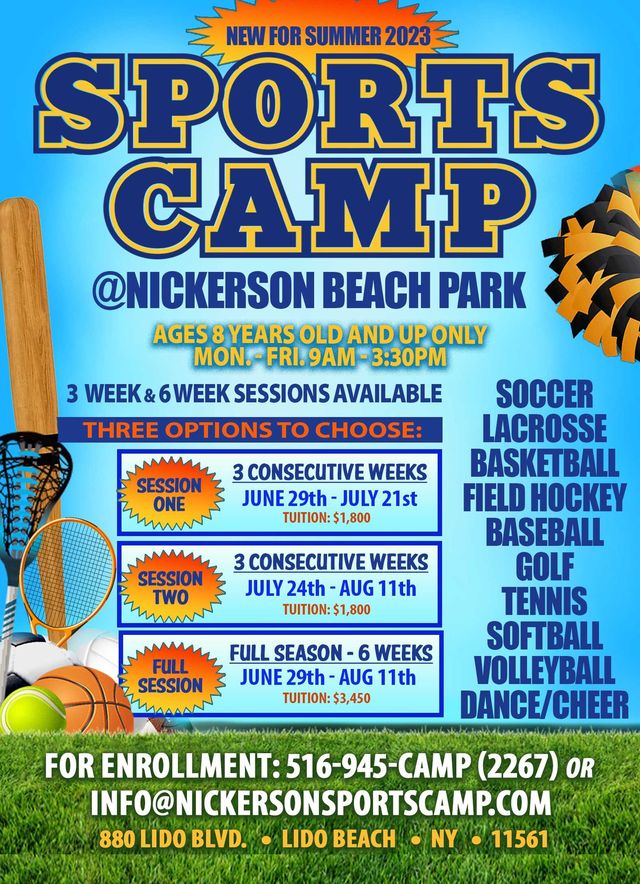 Nickerson Beach Sports Camp, Long Island