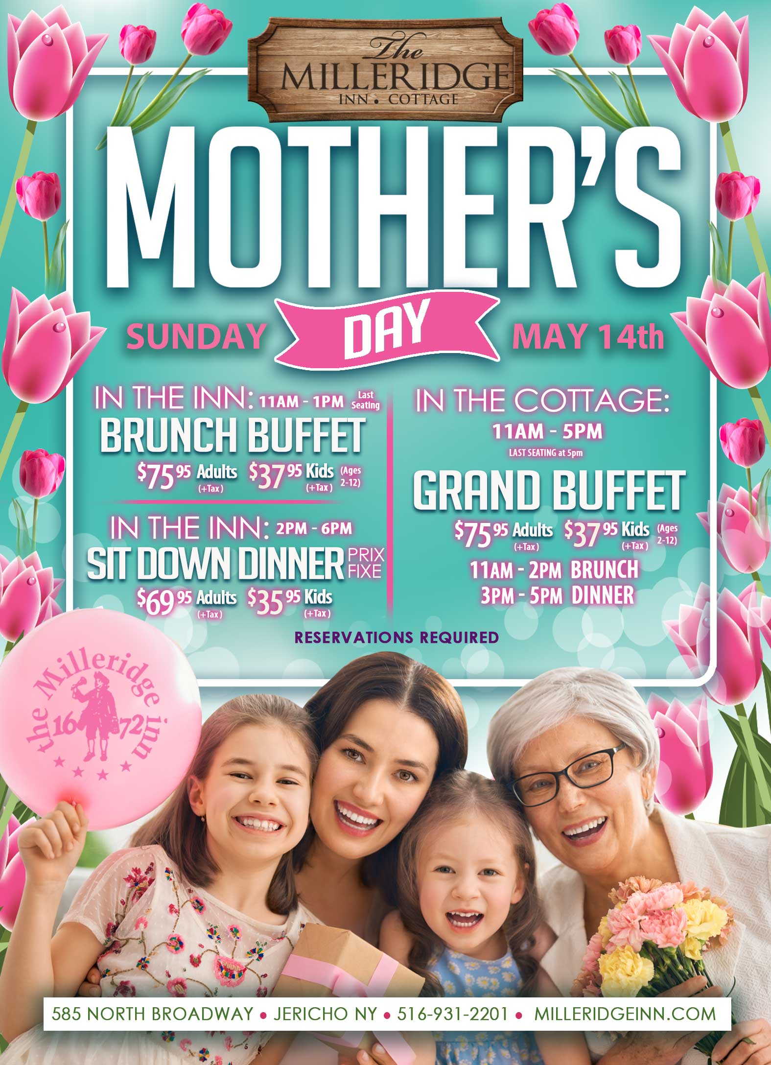 Mothers Day, Long Island Events