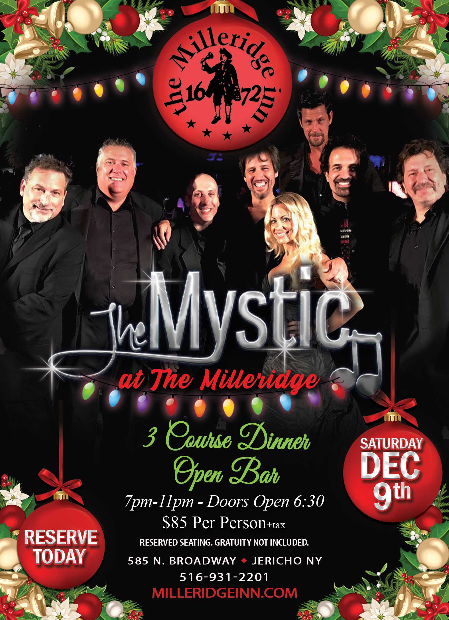 The Mystic at the Milleridge, Dinner and a show