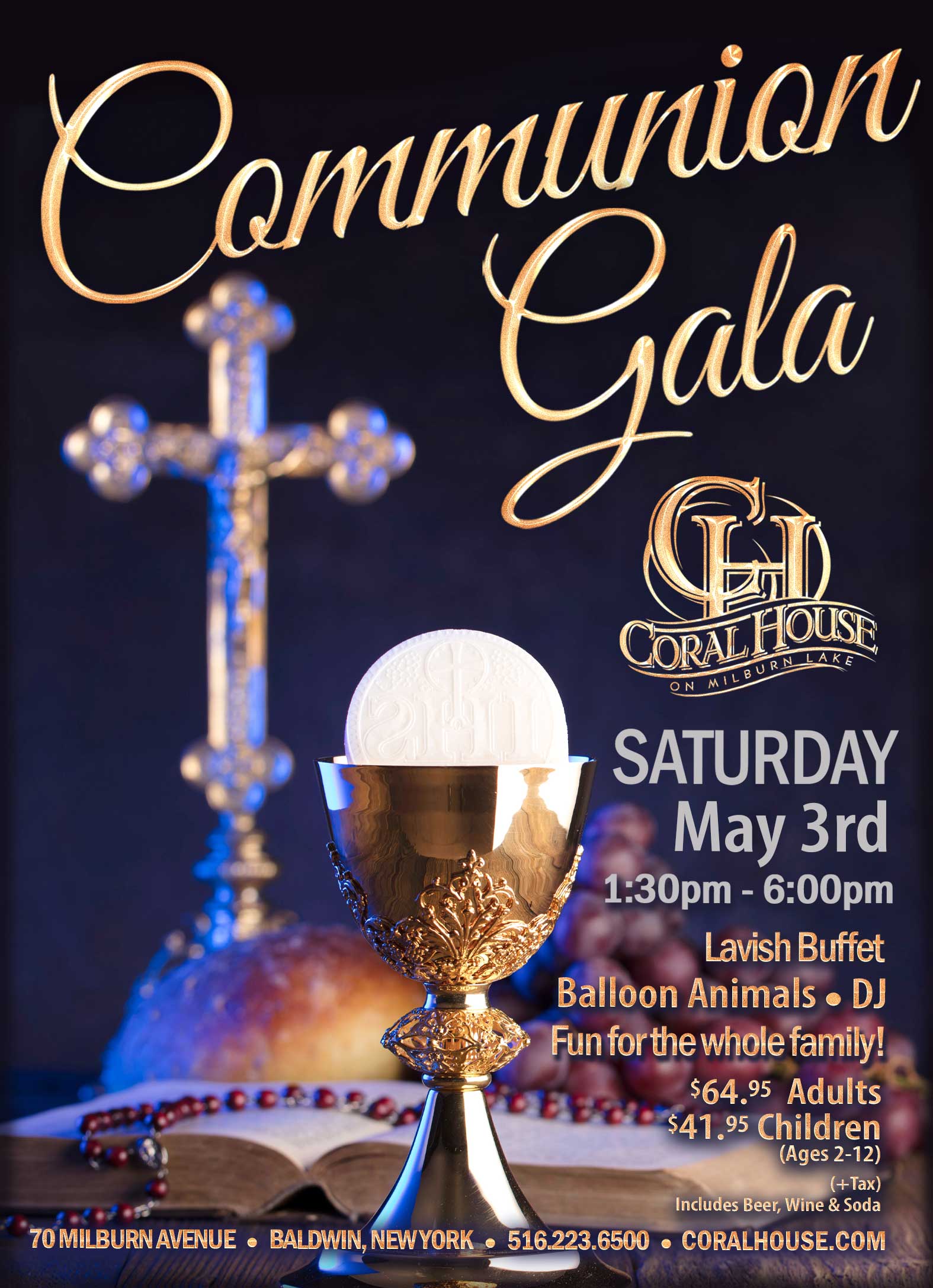 Coral House Communion Gala