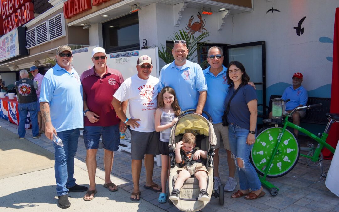 Peter’s Clam Eating Contest in Island Park Raises $10K for Local Child Battling Cancer