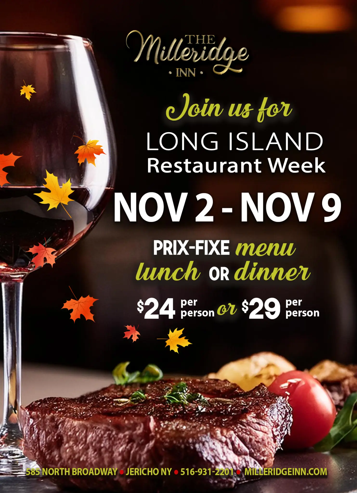 Long Island Restaurant Week 2025